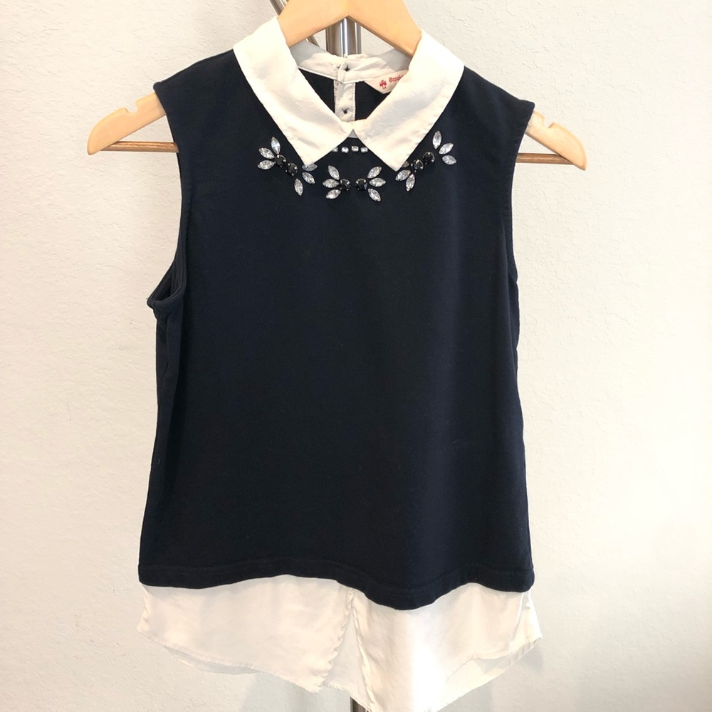 Brooks Brothers Embellished Blouse